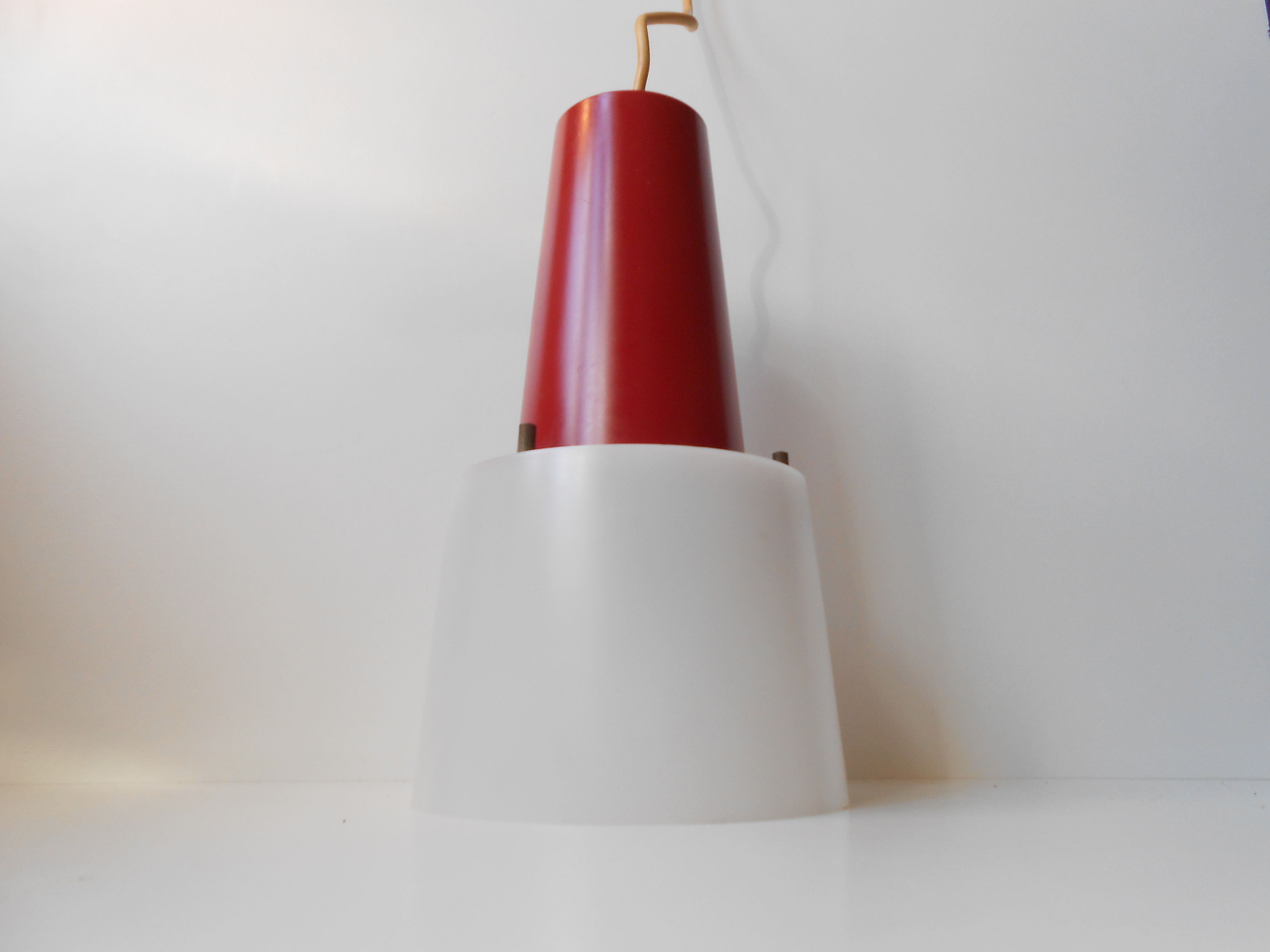 Plastik lampe: design 1970'erne